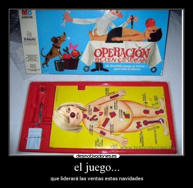 el juego... - que liderará las ventas estas navidades