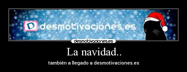 La navidad.. -