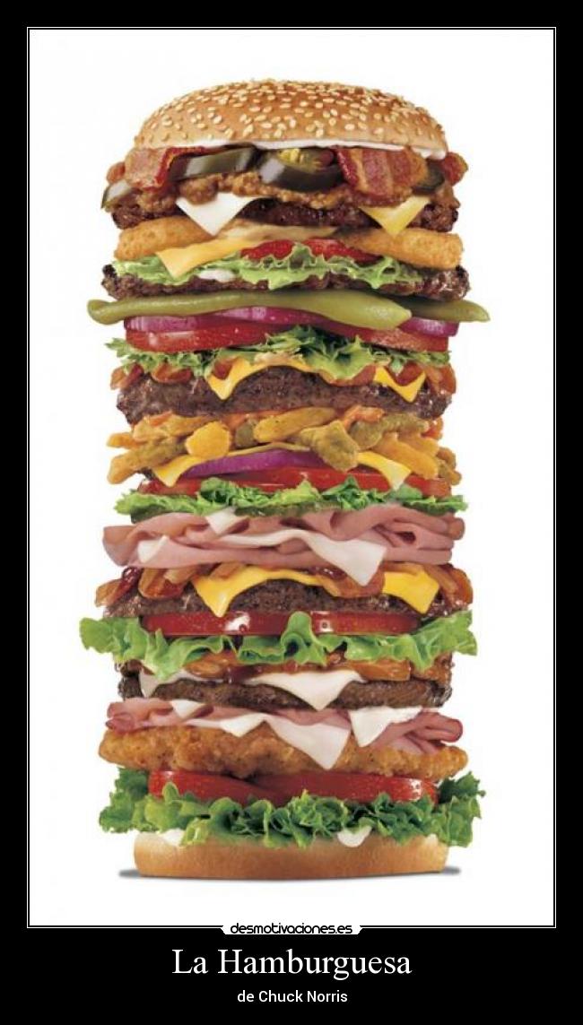 La Hamburguesa - de Chuck Norris