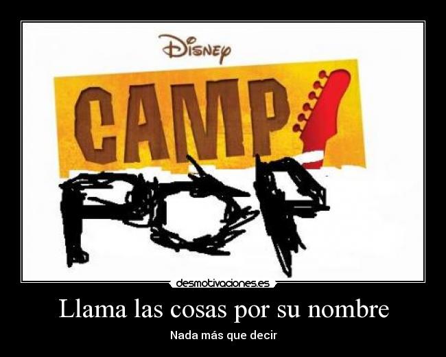 Llama las cosas por su nombre - 