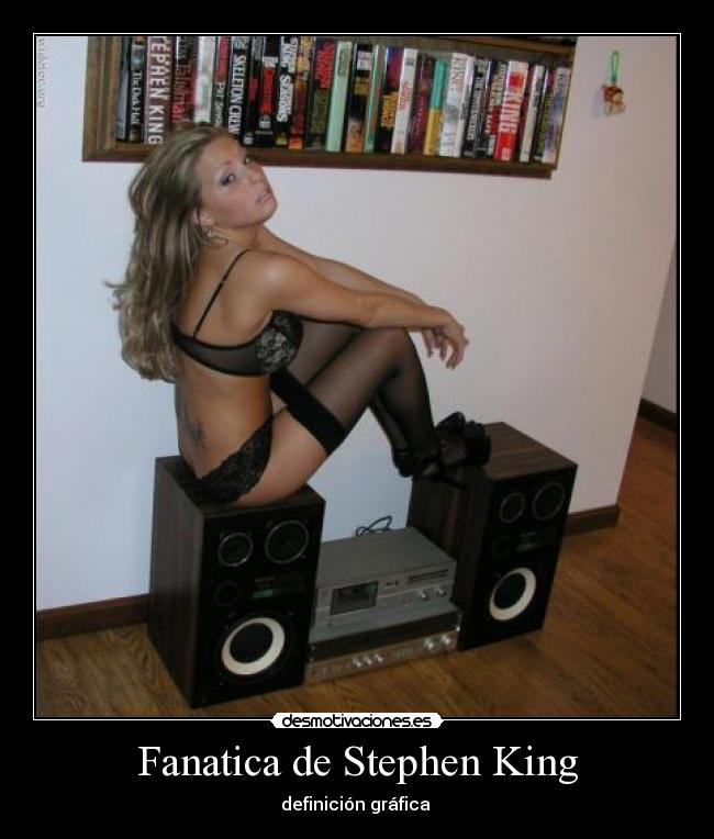Fanatica de Stephen King - definición gráfica 