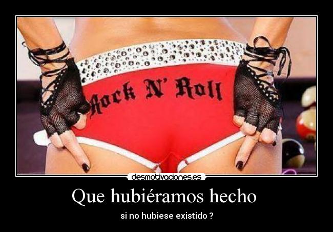 carteles rock roll desmotivaciones