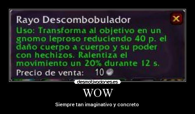 carteles wow imaginativo desmotivacioneses desmotivaciones