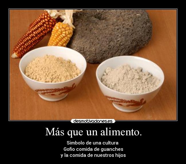 Más que un alimento. - 