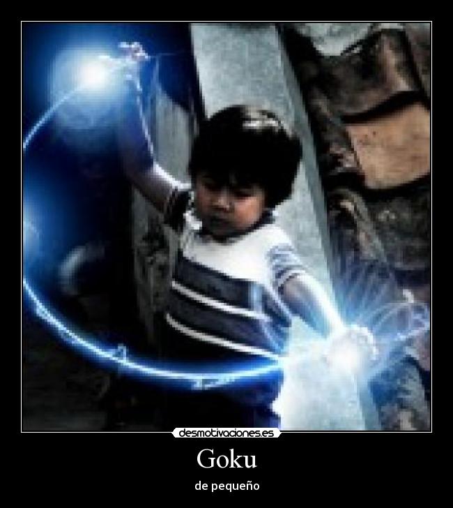 Goku - de pequeño