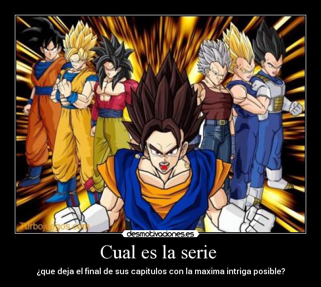 Cual es la serie  - 
