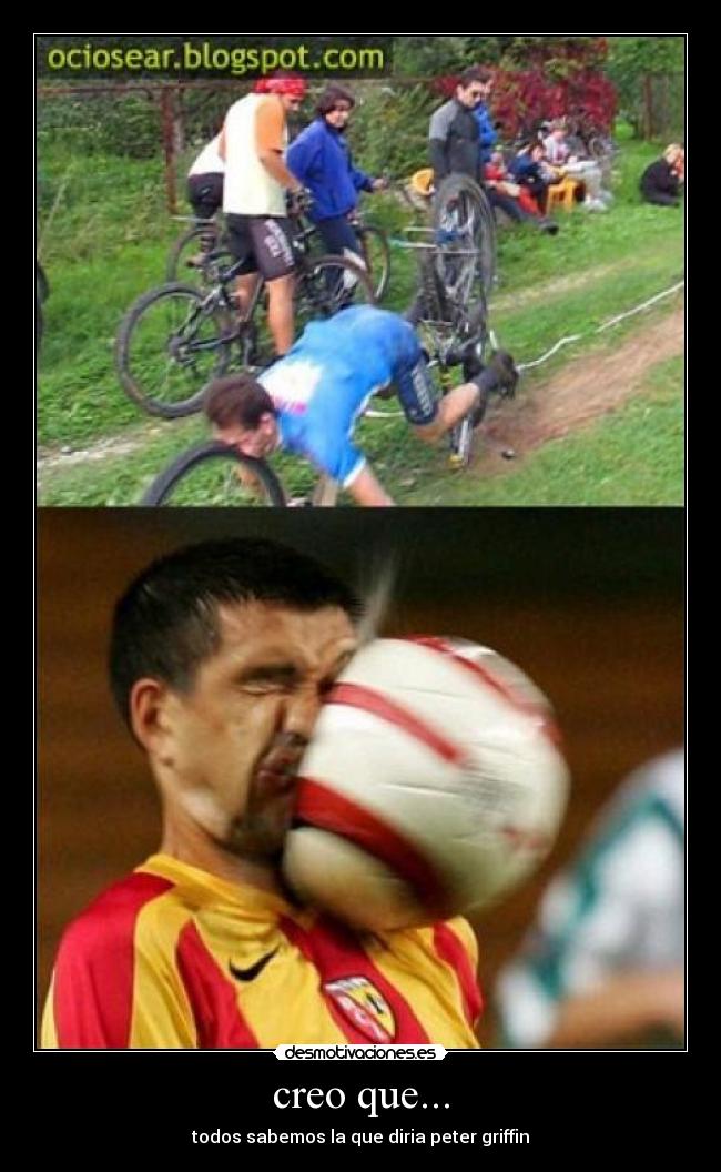 creo que... - todos sabemos la que diria peter griffin