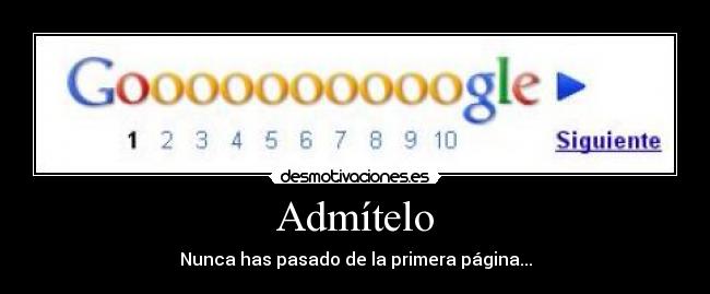 Admítelo -