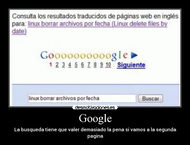 carteles goooogle desmotivaciones