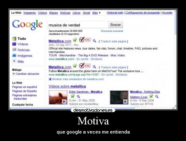 Motiva - que google a veces me entienda