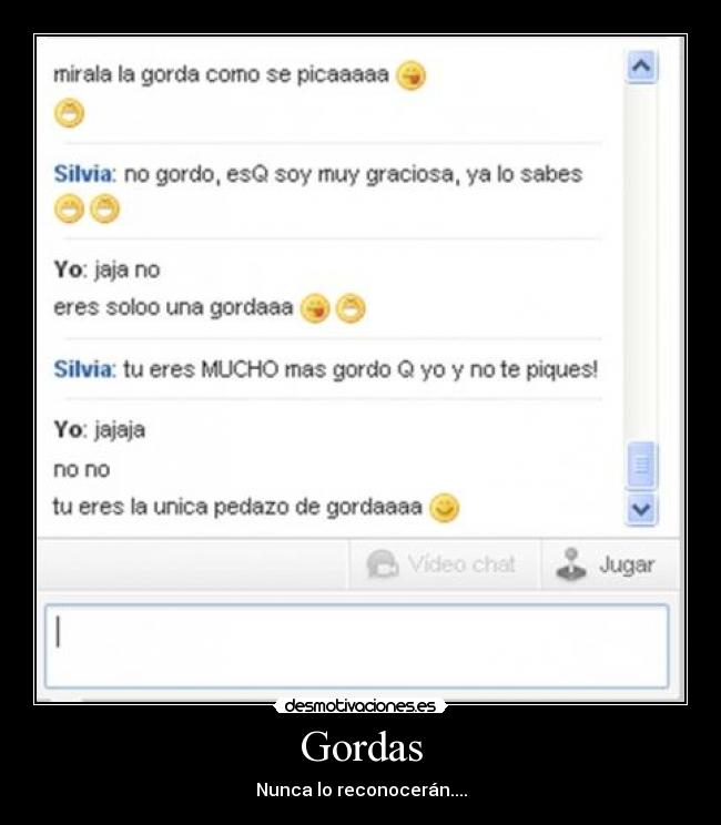 carteles gorda desmotivaciones