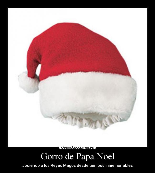 Gorro de Papa Noel - 