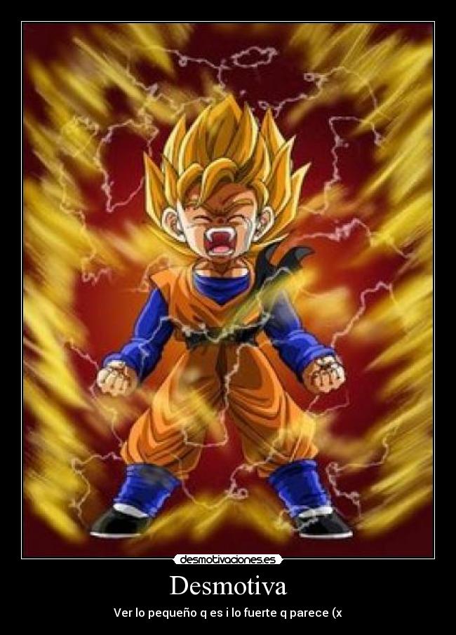 Desmotiva - Ver lo pequeño q es i lo fuerte q parece (x