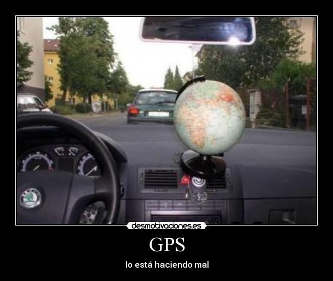 GPS - lo está haciendo mal