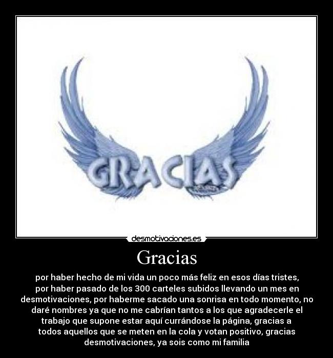 Gracias -