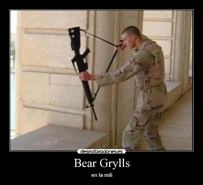 Bear Grylls - en la mili