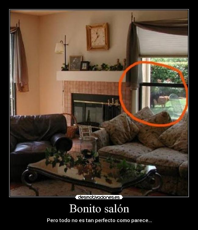 Bonito salón -