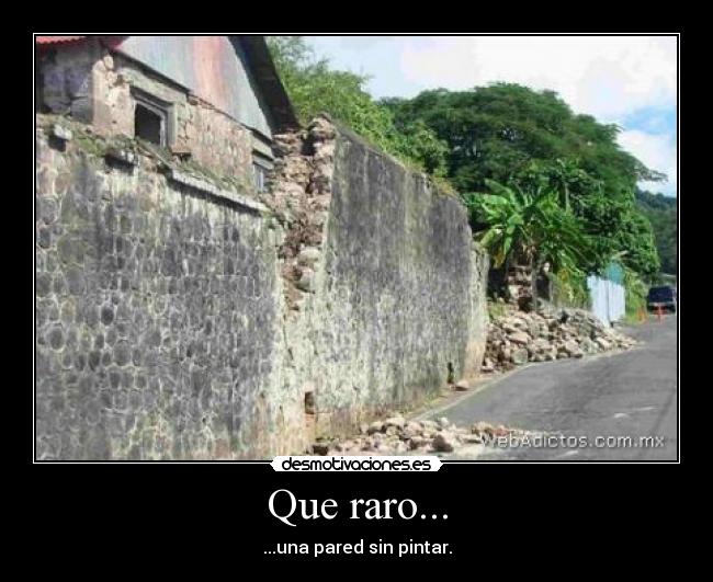 Que raro... - 