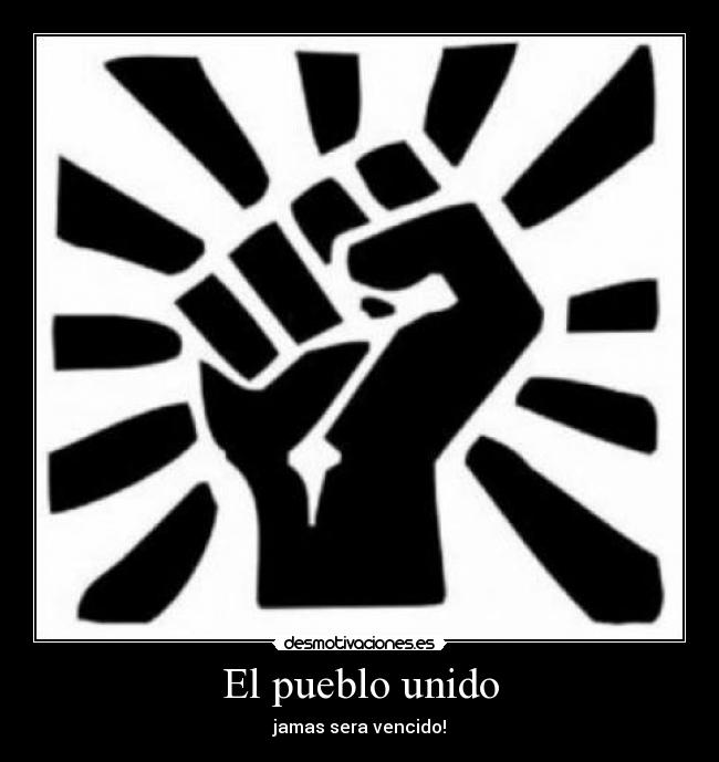 El pueblo unido -