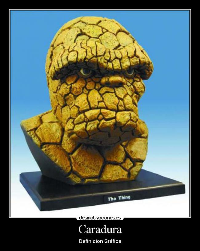 Caradura - Definicion Gráfica