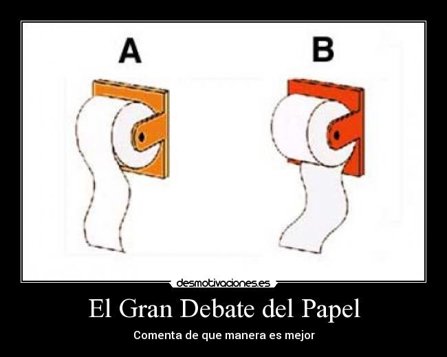 El Gran Debate del Papel -