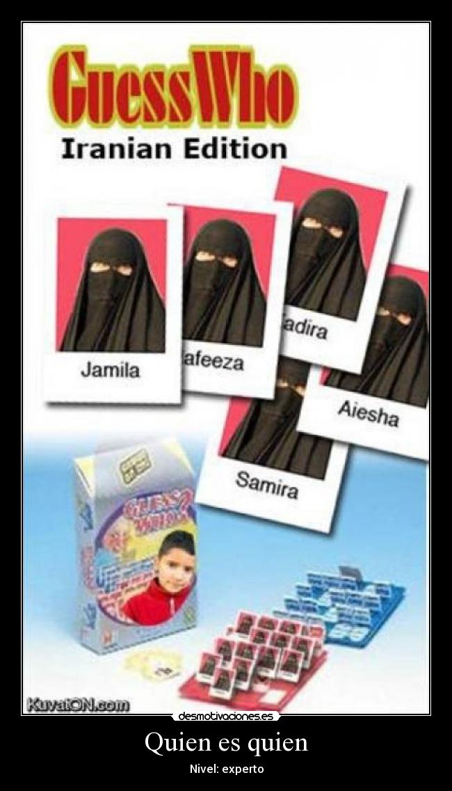 Quien es quien - Nivel: experto