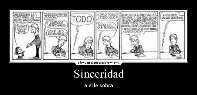 Sinceridad -