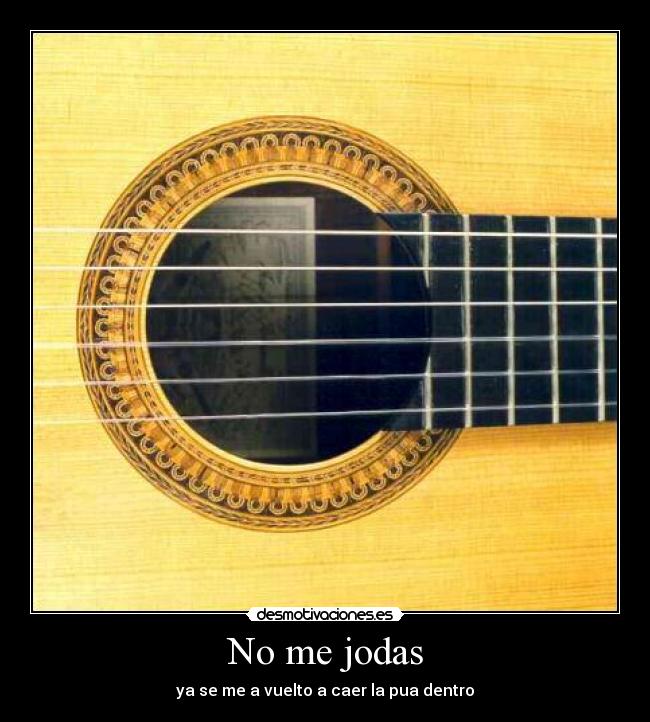 No me jodas -