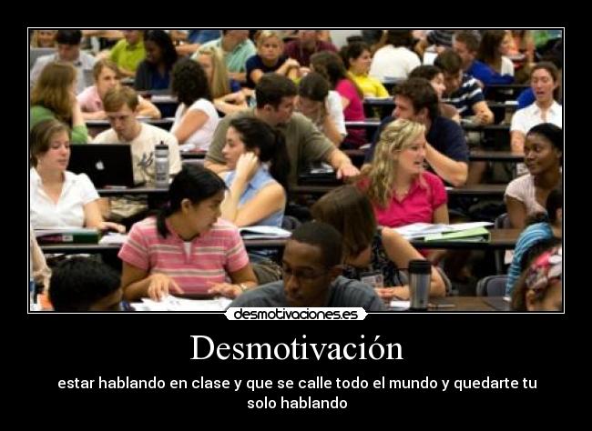 Desmotivación -