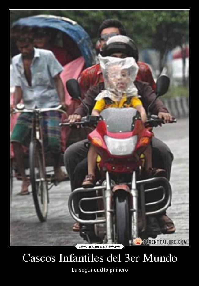 Cascos Infantiles del 3er Mundo - 
