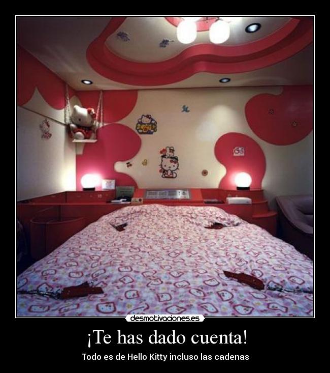 ¡Te has dado cuenta! -