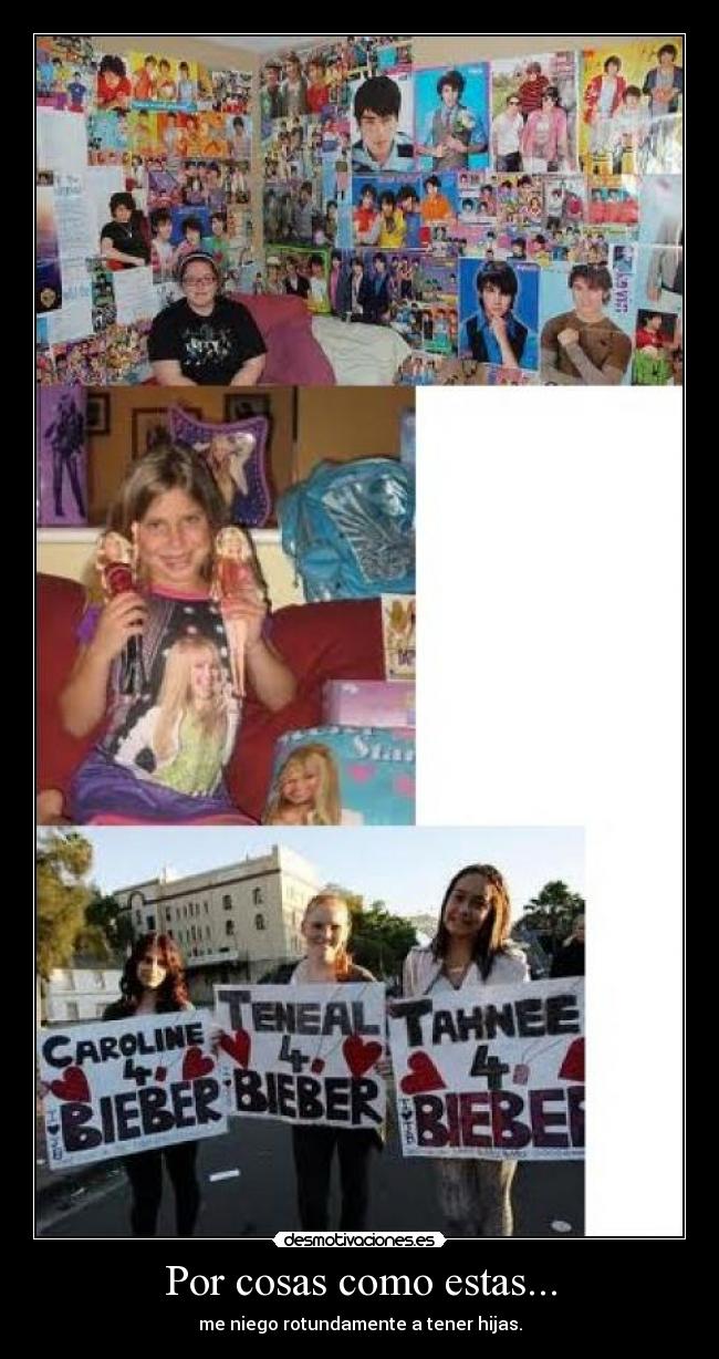 Por cosas como estas... - me niego rotundamente a tener hijas.