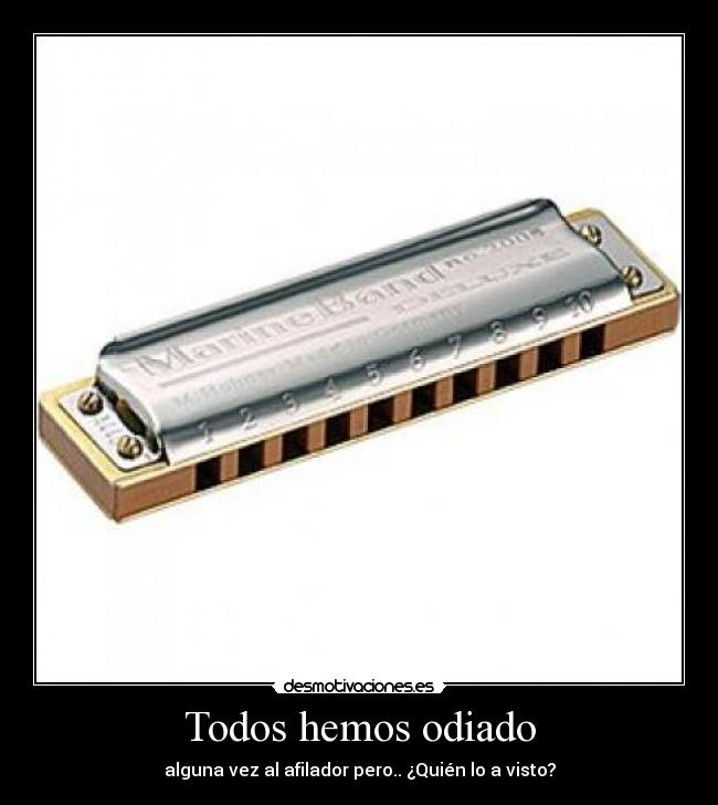 Todos hemos odiado -