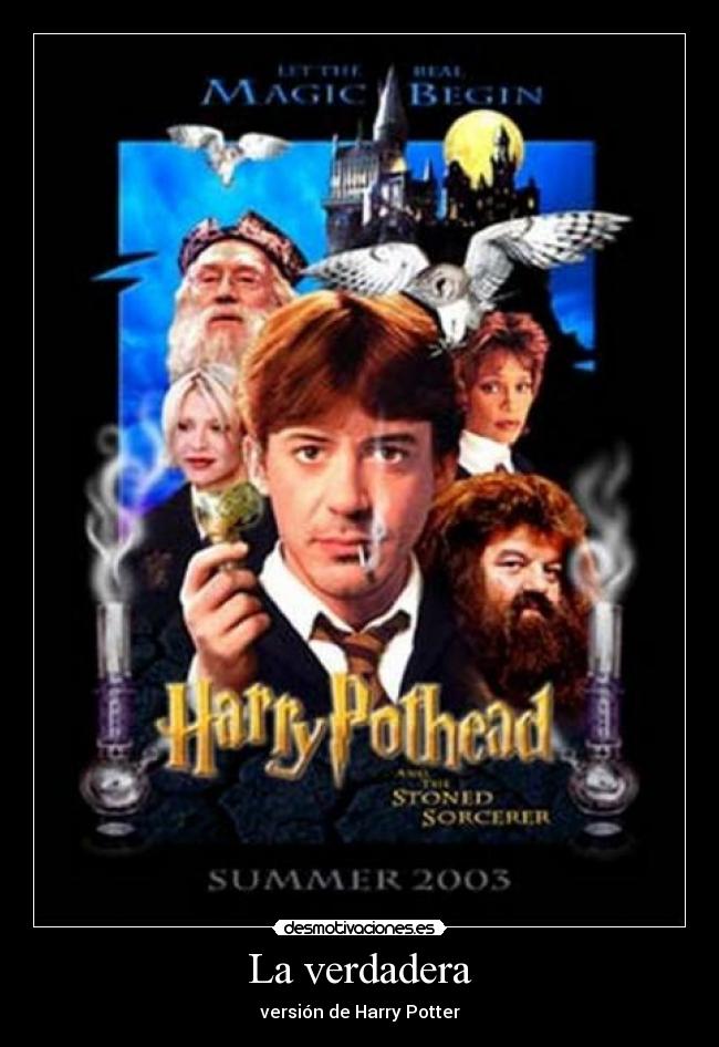 La verdadera - versión de Harry Potter