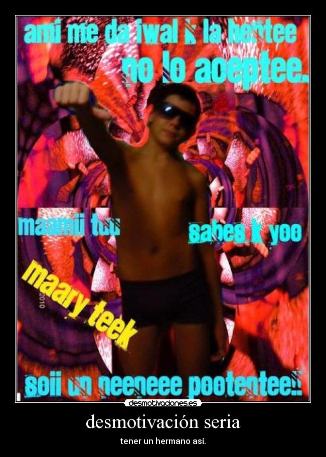 desmotivación seria -