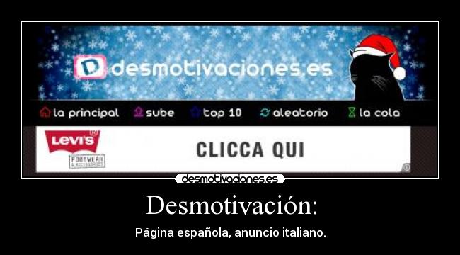 Desmotivación: - 