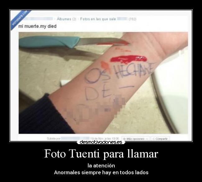 Foto Tuenti para llamar - 