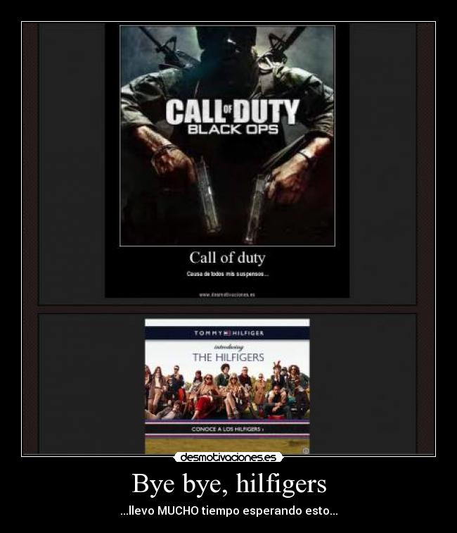 Bye bye, hilfigers - ...llevo MUCHO tiempo esperando esto...