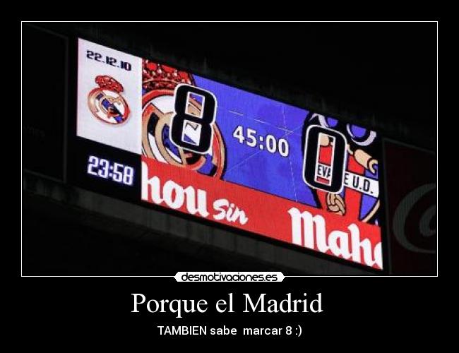 Porque el Madrid  - 