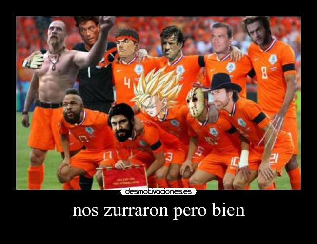 nos zurraron pero bien - 