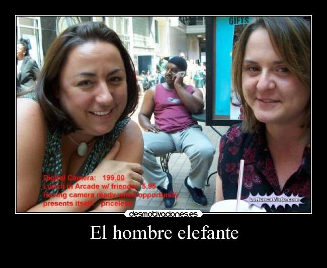 El hombre elefante -