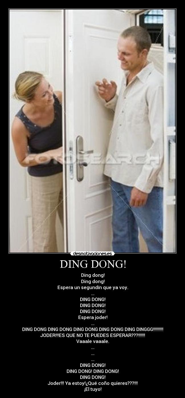 DING DONG! -