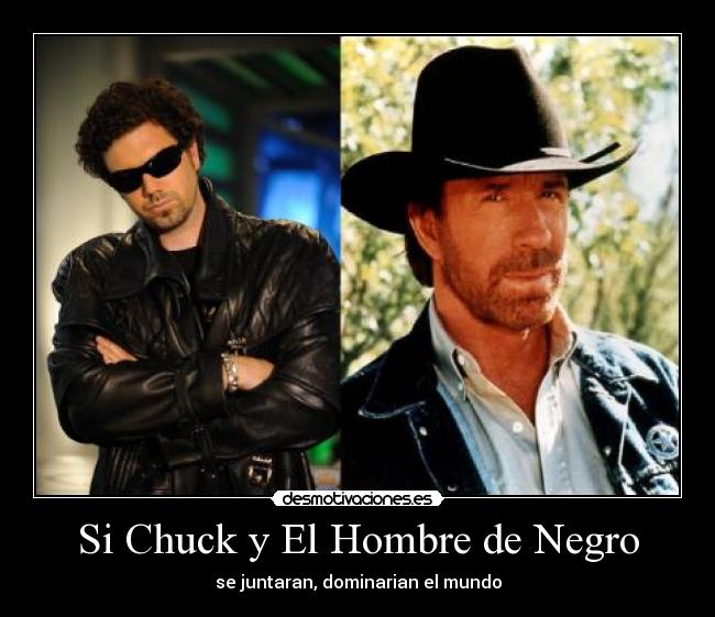 Si Chuck y El Hombre de Negro - 