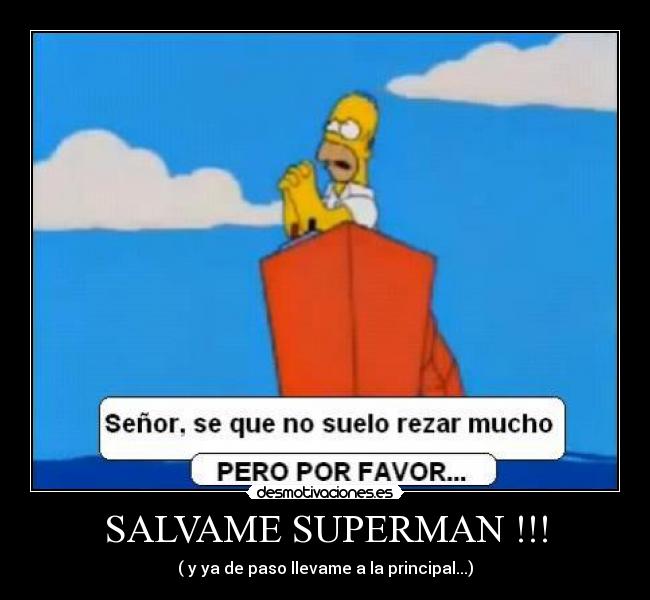SALVAME SUPERMAN !!! -