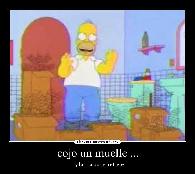 cojo un muelle ... - 