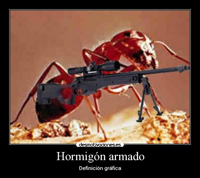 Hormigón armado - Definición gráfica