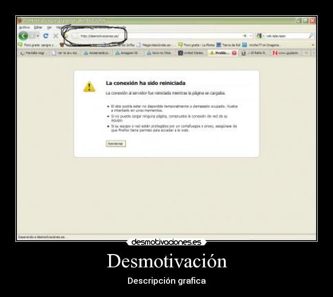 Desmotivación - Descripción grafica