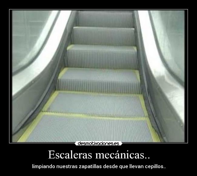 carteles escaleras mecanicas desmotivaciones