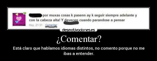¿Comentar? - 