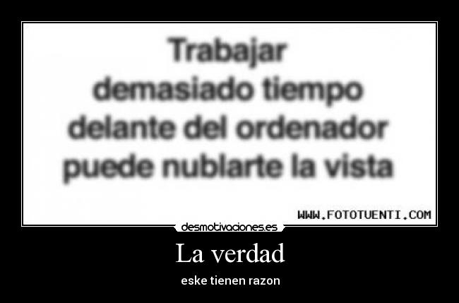La verdad - 